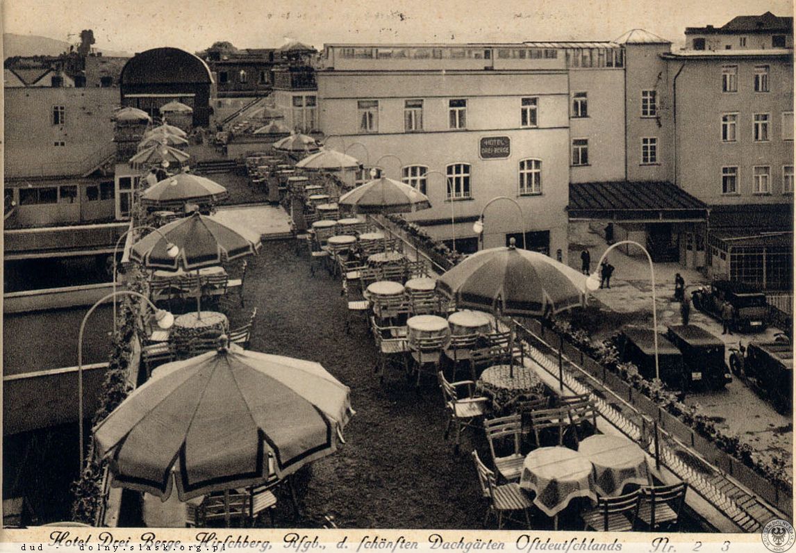 Hotel Europa - podniebny lokal od strony parkingu